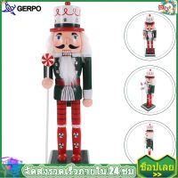 Gerpo【Hot】 คริสต์มาสเดสก์ท็อป Nutcracker รูป Nutcracker ตุ๊กตา Xmas Nutcracker รูปปั้น