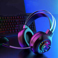 หูฟังพร้อมไมค์ สำหรับเล่นเกมส๋ 7.1Surround Sound RGB Software Gaming Headset