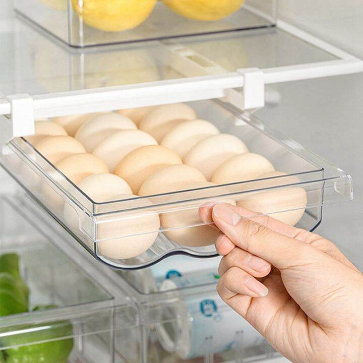 egg-holder-for-refrigerator-pull-out-refrigerator-egg-drawer-snap-on-storage-drawers-for-eggs-storage-containers