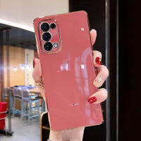 ใช้ได้ครับ Reno8Pro ชุบรูบิค 6D เคสศัพท์ K9 ฝาครอบป้องกันเลนส์แบบนิ่มกันกระแทก