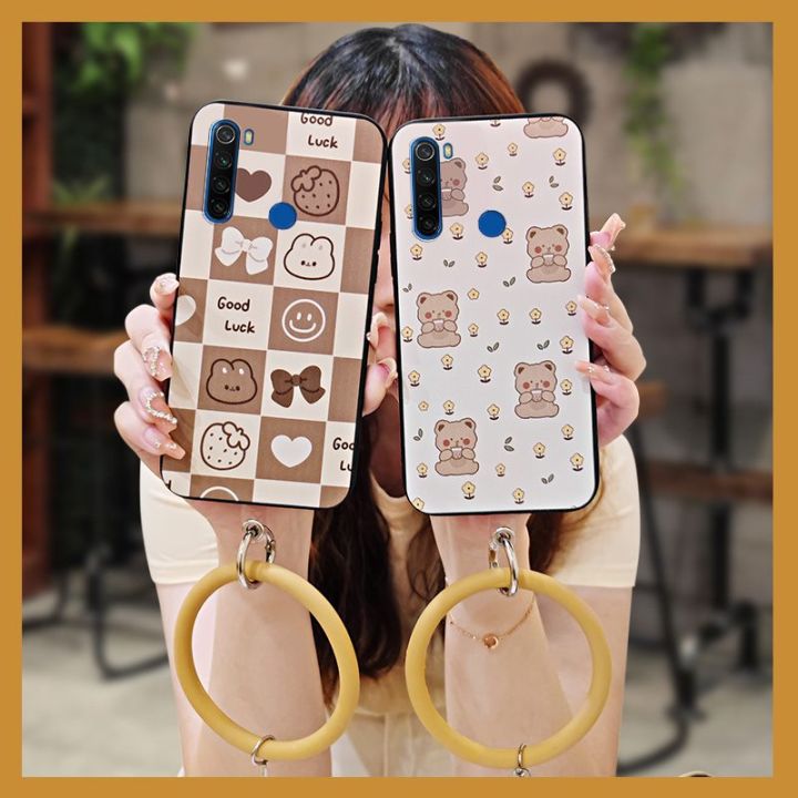 creative-couple-phone-case-for-xiaomi-redmi-note8-note8-2021-mens-and-womens-liquid-silicone-youth-cartoon-ring-funny