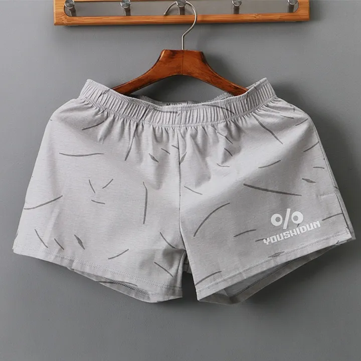 Best For You】Cotton Loose Boxer Shorts Large Size Breathable ...