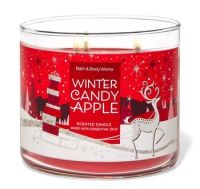 เทียนหอม Bath &amp; Body Works กลิ่น Winter Candy Apple สุด Limited สร้างบรรยากาศดีๆ ภายในบ้าน ใหม่แท้ 100% อเมริกา