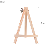 YUAN มินิไม้ขาตั้งตารางชื่อผู้ถือบัตรแสดงภาพวาดขนาดเล็ก15-20ซม