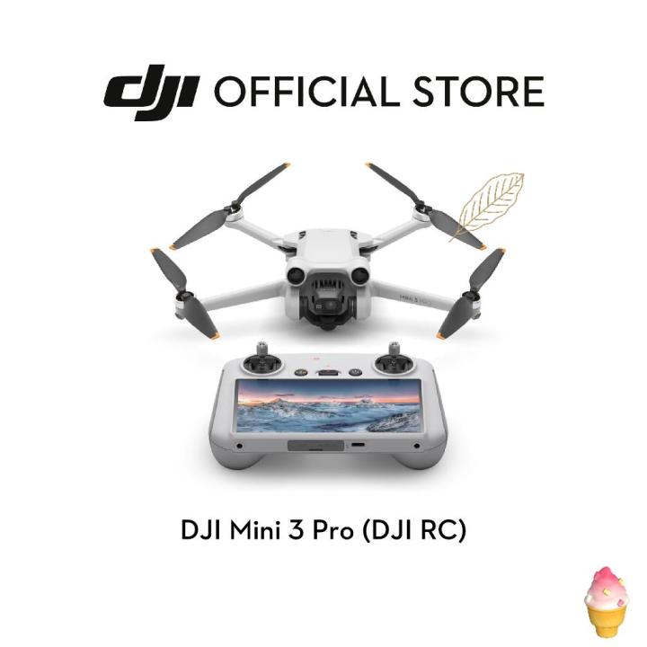 DJI Mini 3 Pro (DJI RC) Camera Drone 4K/60fps 48MP 34 Mins Remote  Controller