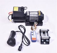 3000LB Electric Winch Machine 12/24V Wireless Control IP Grade Waterproof Car Winch for ATV SUV Boat Truck Trailer Off Road Car