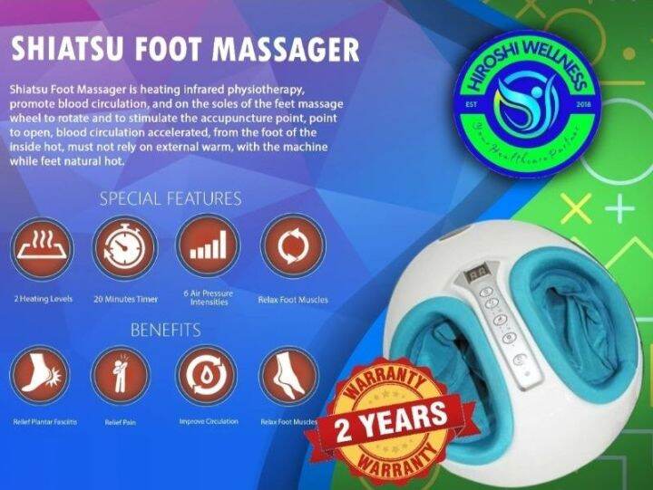 Shiatsu Foot Massager Lazada PH