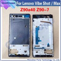 สำหรับ Lenovo Vibe Shot/แบตเตอรี่ Lenovo Vibe Shot Vibe Max Z90a40 Z90-7มีเดียเคสเฟรมด้านหน้ากรอบหน้าจอกรอบตัวเรือนส่วนกลางกรอบหน้าจอ Lcd