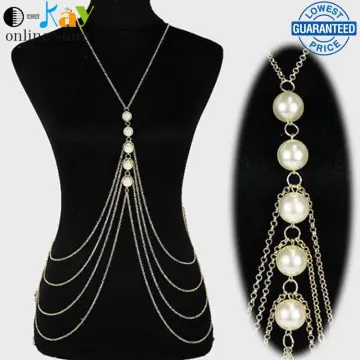 Shop Body Chain Necklace with great discounts and prices online