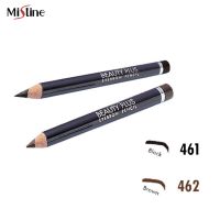 ดินสอเขียนคิ้ว ,เขียนขอบตาMistine Beauty Plus Eyebrow Pencil 1.2 g. 8859178707851
