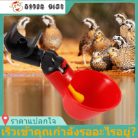 [ถูกๆ]【น้ำพุป้อนไก่】 Chicken Water Drinking 5PCS ไก่นกดื่มอัตโนมัติถ้วยใส่น้ำดื่มชาม