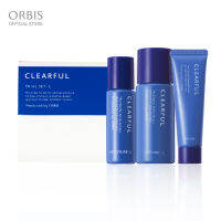 ORBIS CLEARFUL TRIAL SET L  3pcs พร้อมส่ง (ออบิส เคลียฟูล เซตทดลอง  สำหรับผิวผสม-ผิวมัน)