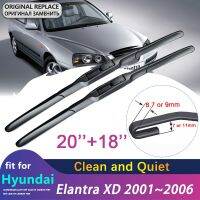 ไม้เช็ดรถเบลดสำหรับ Hyundai Elantra XD 2001 ~ 2006ที่ปัดน้ำฝนกระจกหน้าอุปกรณ์เสริมรถยนต์ J Hook 2002 2003 2004 2005