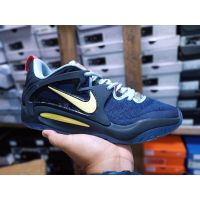 2023 Hot Sale Original✅ NK* K- D- 15 Mens Navy BlueGold Fashion Basketball Shoes [Free Shipping] {Limited Time Offer}