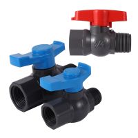 1Pc 3/4 /1 inch PVC Ball Valve Water Faucet Fish Tank Tap Adapter Valve Garden Water Switch Garden Irrigation Water Controller