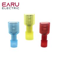 FDFN  FDFN1.25-110 FDFN1-187 FDFN1.25-250 NYLON brass Female Insulated Spade joint Cable Wire Connector 6.3 4.8 2.8 Terminals Electrical Circuitry Par