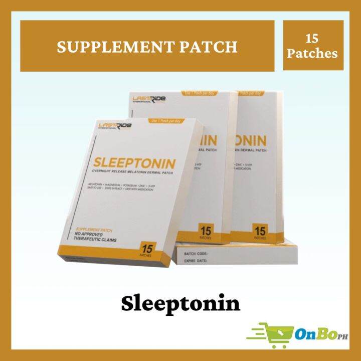 ONBO* Sleeptonin Melatonin Patch (15 Patches)ng2 | Lazada PH