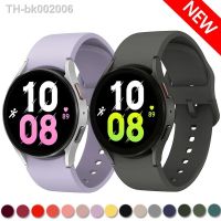 ☁♙ Strap For Samsung Galaxy Watch 5 4 44mm 40mm/4 classic 46mm 42mm wristband 20mm Silicone Bracelet Galaxy Watch 5 pro 45mm Band