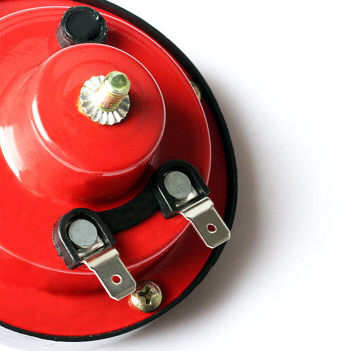 Automobile horn 12V motorcycle horn modified snail horn pedal battery