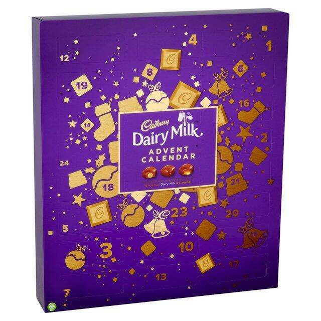 Cadbury Dairy Milk Mixed Chunk Advent Calendar 258g Lazada