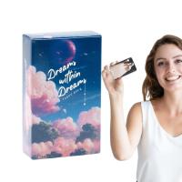Tarot Cards Oracle Cards 81-Card Dreams Within Dreams Portable Psychological Deck Cards Game for Mysterious Divination Card Divination Tools gifts