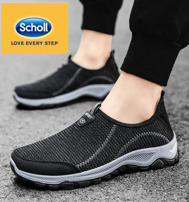 สกอล์ scholl รองเท้าสกอลล์ scholl รองเท้า scholl รองเท้าแตะแฟชั่นครึ่งเพนนี ผู้ชายLoafersสบายรองเท้าเปิดส้นรองเท้ากีฬาผู้ชายรองเท้าน้ำหนักเบารองเท้าผ้าใบผู้ชายรองเท้าผ้าใบระบายอากาศผู้ชาย รองเท้าผู้ชายรองเท้าแตะขนาดใหญ่สำหรับผู้ชาย