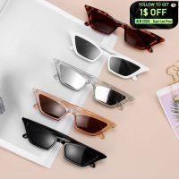 Fashion Retro Sunglasses UV400 Triangle Small Frame Sun Shades Vintage Eyewear Outdoor Travel Sun Protection Sun Glasses Cycling Sunglasses