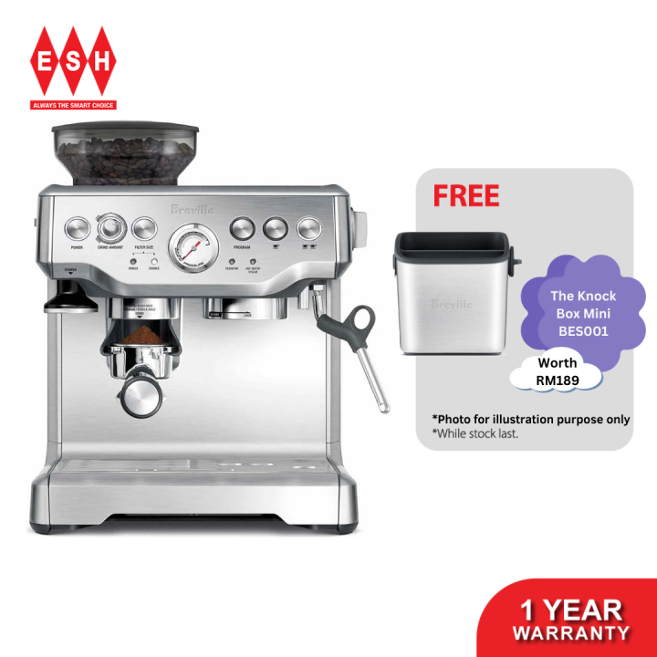 Breville BES870BSS (Brushed Stainless Steel) The Barista Express ...