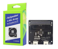 ReSpeaker 4-Mic Array for Raspberry Pi (For AI/Speech Recognition)