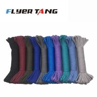 【CW】 Paracord 550 Parachute Cord Lanyard Rope Mil Spec Type III 7 Strand 100FT 31m Climbing Camping Survival Equipment