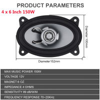KUMSUN 2ชิ้น4*65นิ้ว2 Way 150วัตต์ลำโพงรถยนต์รถยนต์รถยนต์ไฮไฟเสียงเต็มช่วงความถี่ลำโพงโคแอกเซียลสนามสูง Coaxial