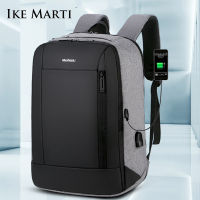 IKE MARTI Men Laptop Backpack Anti Theft 15.6 School Bag Backpacks Water Repellent Travel 20L Multi USB Charge Male Mochila