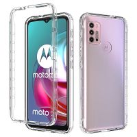 Hybrid Full Body Clear Case For Motorola G10 G 20 Cases G42 G60s Shockproof TPU Back Cover For Moto G20 G30 G51 G71 5G Cover