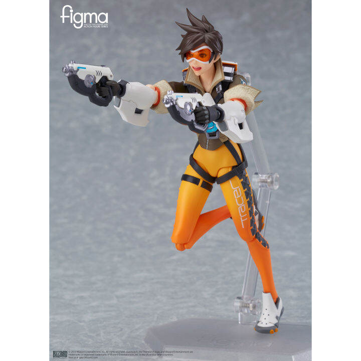 figma-ฟิกม่า-figure-action-overwatch-โอเวอร์วอช-tracer-เทรเซอร์-ver-แอ็คชั่น-ฟิกเกอร์-anime-อนิเมะ-การ์ตูน-มังงะ-ของขวัญ-gift-จากการ์ตูนดังญี่ปุ่น-สามารถขยับได้-doll-ตุ๊กตา-manga-model-โมเดล