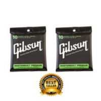 ( โปรโมชั่น+++ ) สายกีต้าร์โปร่ง  10 ,ไฟฟ้า 9 Gibson 2 ชุด คุ้มค่า อุปกรณ์ ดนตรี อุปกรณ์ เครื่องดนตรี สากล อุปกรณ์ เครื่องดนตรี อุปกรณ์ ดนตรี สากล