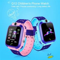 Q12 Childrens Smart Watch Kids Phone Watch Smartwatch For Boys Girls With Sim Card Photo Waterproof IP67 Gift For IOS Android