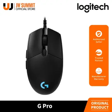 Logitech G PRO Wired Gaming Mouse, Hero 16K Sensor, 16000 DPI, RGB, Ultra  Lightweight, 6 Programmable Buttons, On-Board Memory, Built for Esport