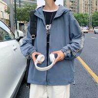 HY 2021ใหม่แจ็คเก็ตฤดูร้อนผู้ชายเสื้อผ้า Streetwear Harajuku Techwear เสื้อสำหรับบุรุษสไตล์เกาหลีสไตล์เสื้อผ้ากันแดด Ultra-บาง