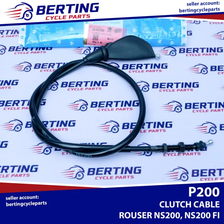 CLUTCH CABLE Rouser NS200 200NS NS200 Carb and FI Genuine JL161200 Lazada PH