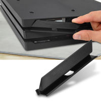 ฝาปิดช่องฝาปิดช่องฮาร์ดไดรฟ์ HDD พลาสติกสีดำสำหรับ PS4 Pro Console