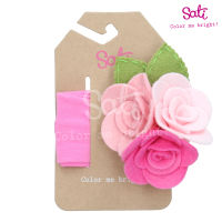 SATI-ผ้าคาดผม-HJ. OLD ROSE HEADBAND-HB022