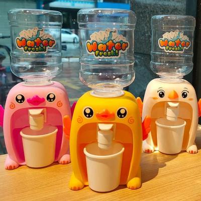 Mini Water Dispenser Baby Toy Drinking Water Cooler Cute Children Cosplsy Home Props Decor Ornament Lifelike W7X2