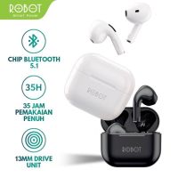 ROBOT หูฟังบลูทูธ TWS ไร้สายบลูทูธ 5.3 พร้อมไมค์ หูฟังบลูทูธไร้สาย หูฟัง Bluetooth Wireless Earphone Airbuds T30/T50 ประกัน 1 ปี