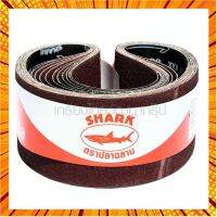 SHARK ผ้าทรายสายพาน 4"X24" NO.40,60,80,100,120 กรณีสินค้ามีสี ไซท์ เบอร์รบกวนลุกค้าทักมาสอบถามหรือเเจ้งที่เเชทก่อนสั่งสินค้าด้วยนะคะ