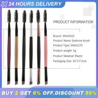 Double Head Makeup Brushes Eyebrow Brush Eyelash Comb Makeup Brushes Brush Spoolie Brush 2in1 Lash Eyebrow Brush Set Makeup Tool