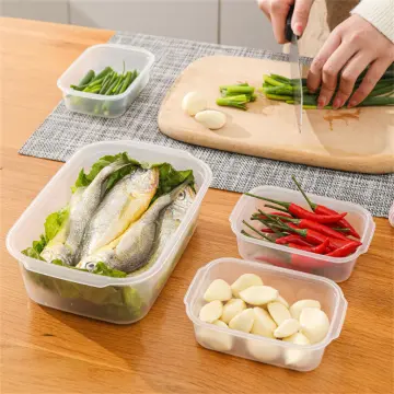 Plastic Storage Box Organizer Tank Multilayer Fridge Bin Box Rectangular  Kitchen Silicone Food Storage Container Set - China Box and Plastic  Products price