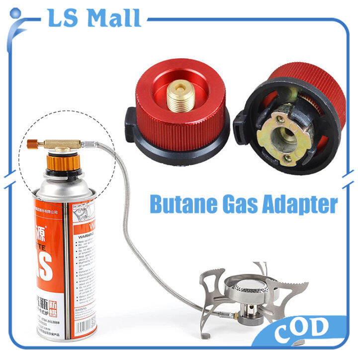 Camping Stove Adapter Butane Gas Adapter Convert Connector | Lazada PH