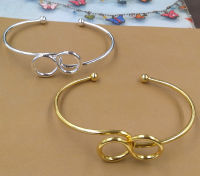 Promotion~South Korea Styles 10pcsLot SilverGold Color celet Vintage Bangle DIY Jewelry Accessories