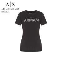 AX Armani Exchange เสื้อยืดผู้หญิง รุ่น AX 6RYT29 YJG3Z1200 - สีดำ