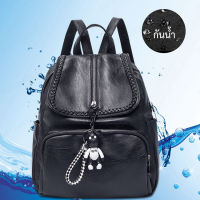 NianMiao, the latest style womens backpack, Korean trend, leather, fashion style, beautiful, comfortable, can be used for every occasion.